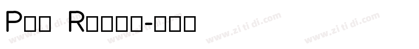Phi Roman字体转换